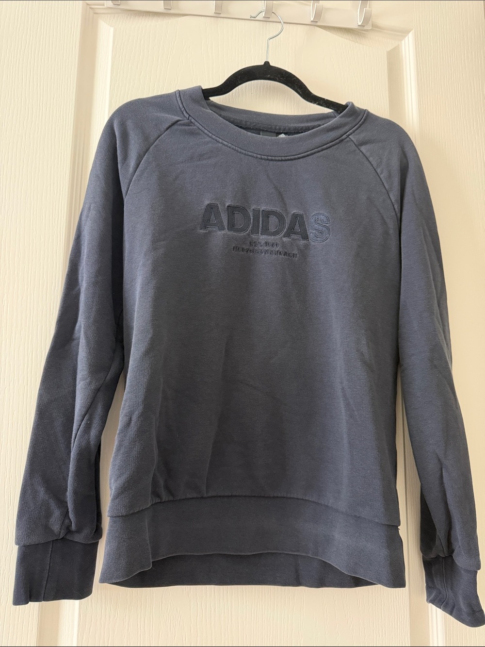 adidas Embroidered Logo Crew Sweatshirt